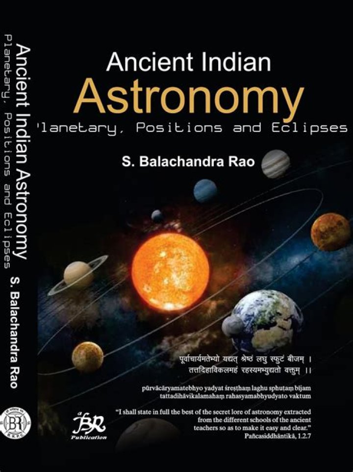 Which book is based on Indian astronomy?