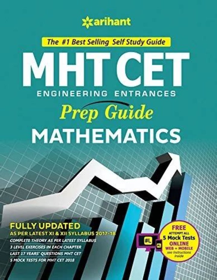 Which books are best for MHT CET preparation?