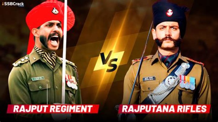 Which caste can join Rajputana Rifles?