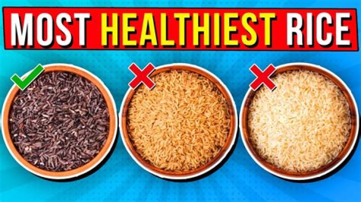 Which country rice is healthy?