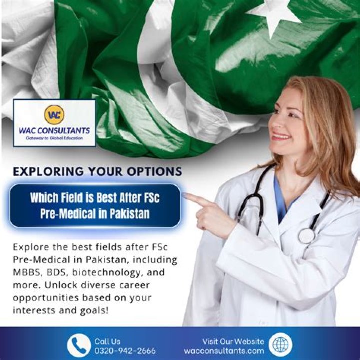 Which field is best after FSc pre medical?