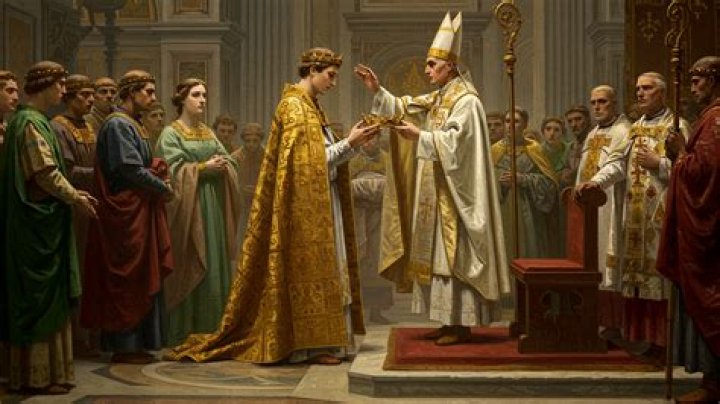 Which Holy Roman Emperor crowned himself?