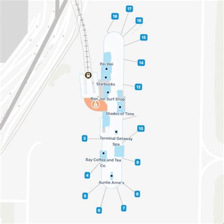 Which hotel is attached to the Tampa airport?