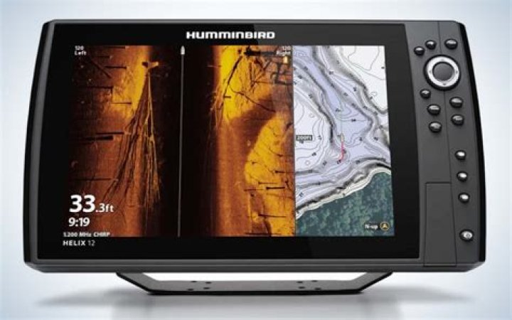 Which Humminbird fish finder has side imaging?