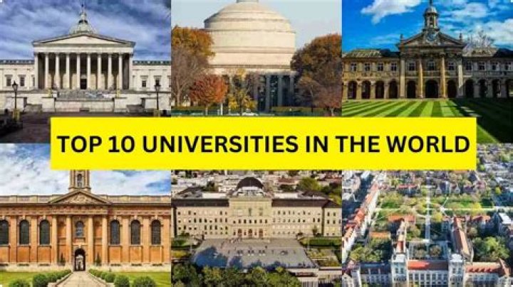Which is No 1 University in world?