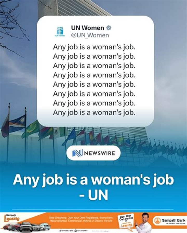 Which job women Cannot do?