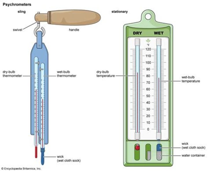 Which liquid is filled in the bulb of thermometer?
