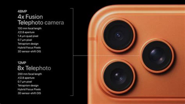 Which phone has 8 megapixels?