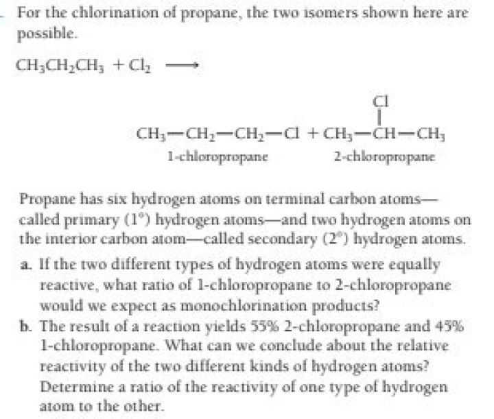 Which reaction will give 2-Chloropropane in the best yield?