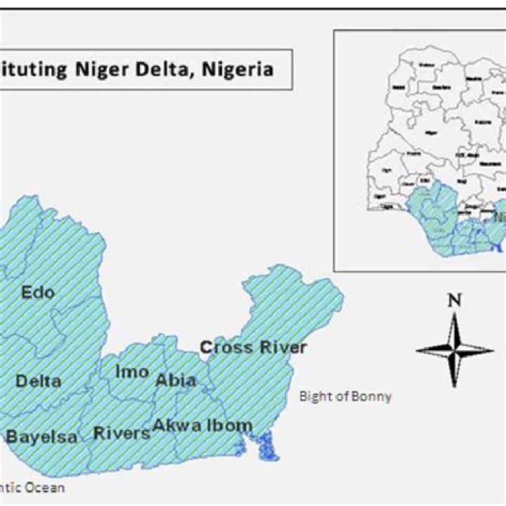 Which states make up Niger Delta?