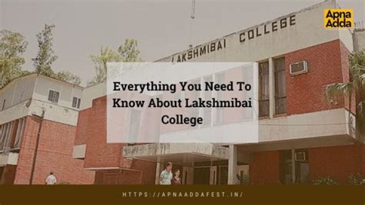 Which year lakshmibai College got National College of Physical Education?