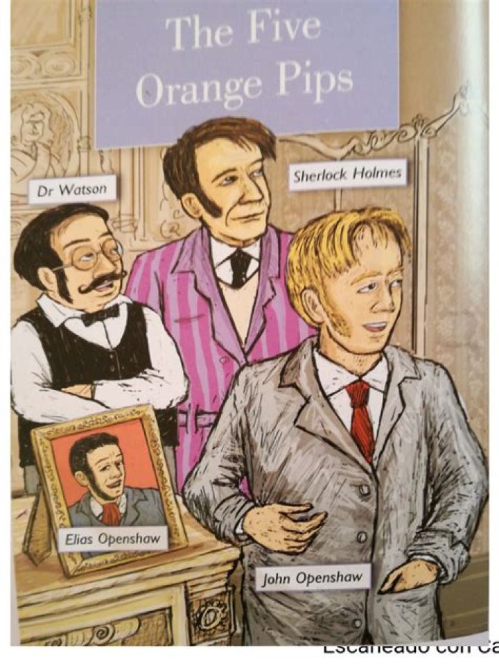Who all had received the Five Orange Pips?