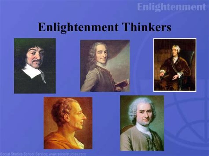 Who are the 3 Enlightenment thinkers?