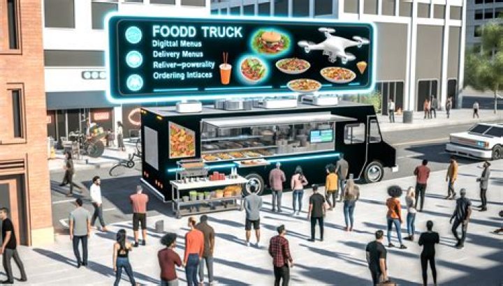 Who are the major players in the food truck industry?