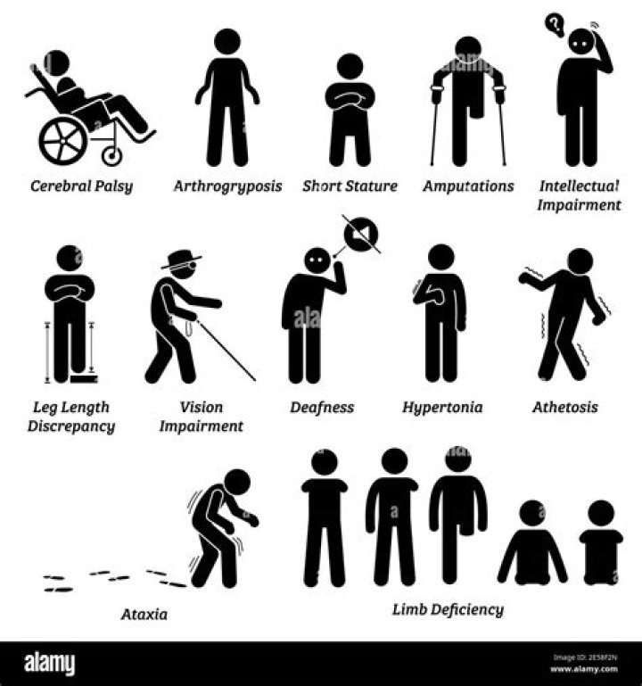 Who are the physically challenged persons?