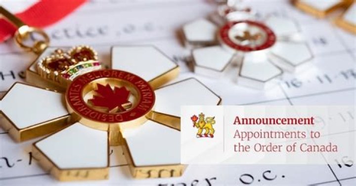 Who are the recipients of the Order of Canada?