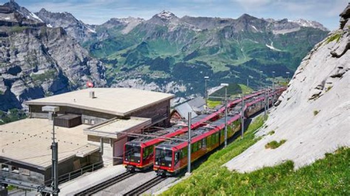 Who built Jungfrau railway?