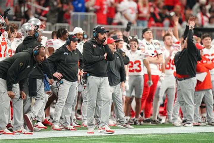 Who coached Ohio State football 2014?