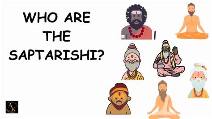Who created the Saptarishi?