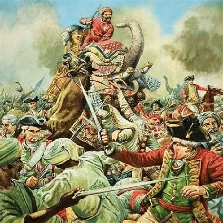 Who defeated Mir Qasim in Battle of Buxar?