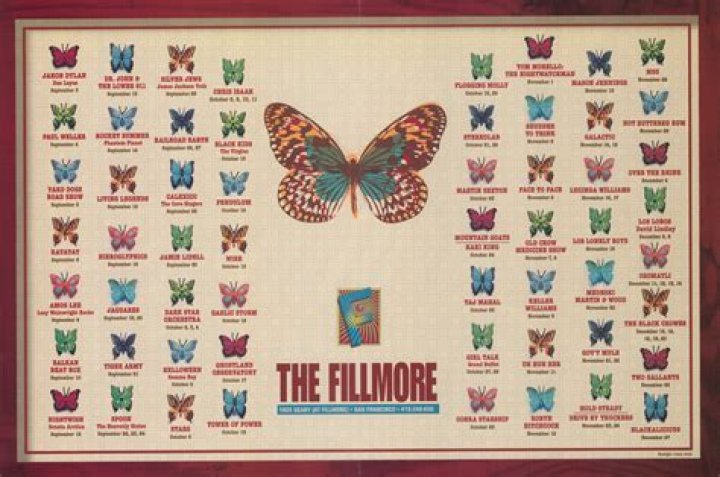 Who did the fillmore posters?