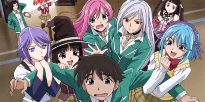 Who does Moka end up with in Rosario vampire?