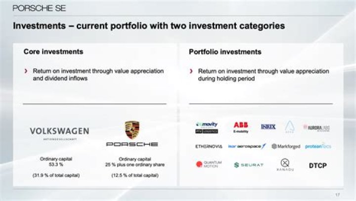 Who does Porsche SE own?