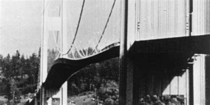 Who filmed the Tacoma Narrows Bridge collapse?