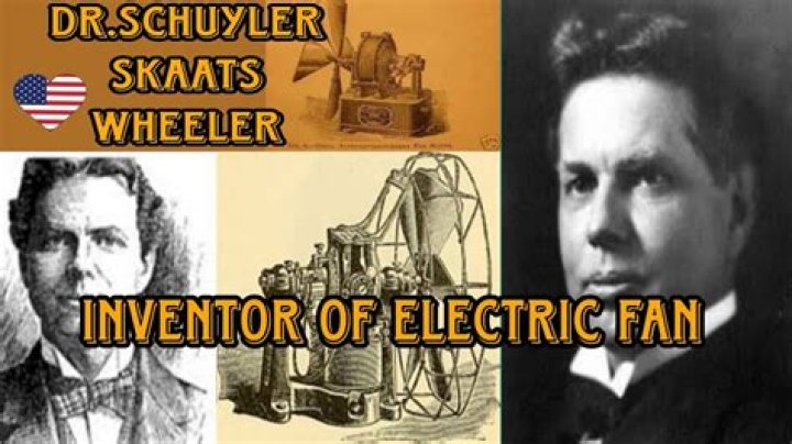 Who invented electric fans?