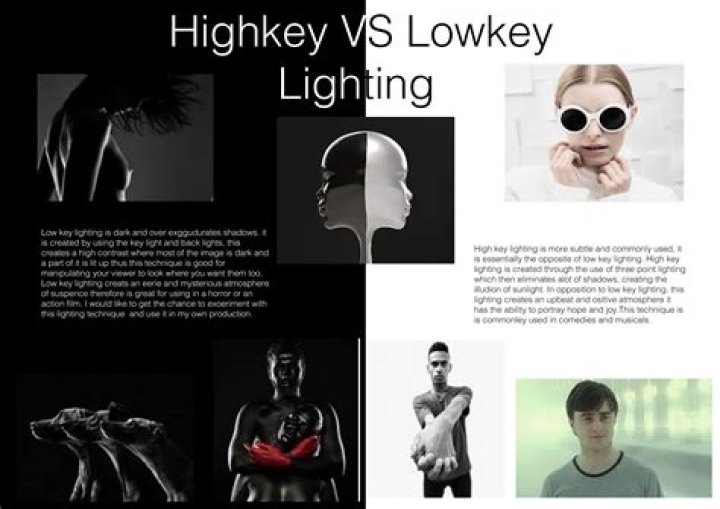 Who invented low key lighting?