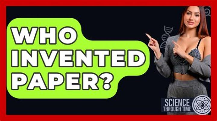 Who invented paper cups?