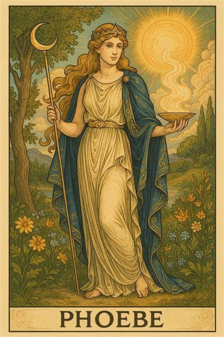 Who is Phoebe the goddess of?