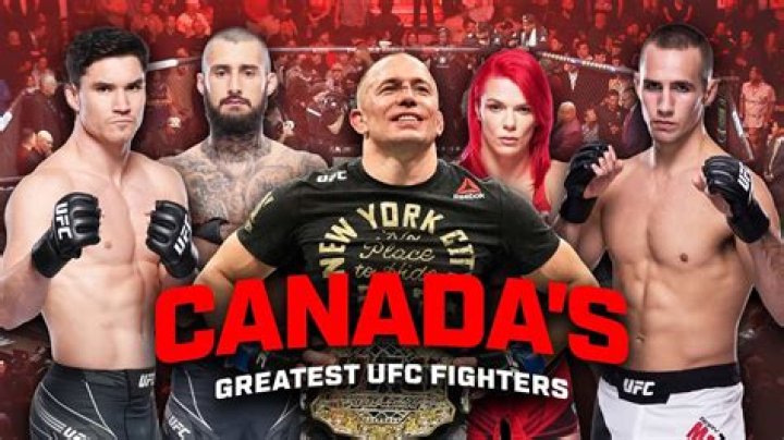 Who is the best Canadian MMA fighter?