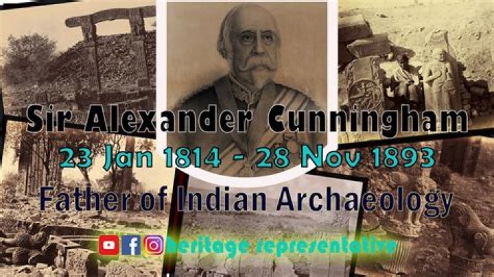 Who is the father of Indian Archaeology survey?
