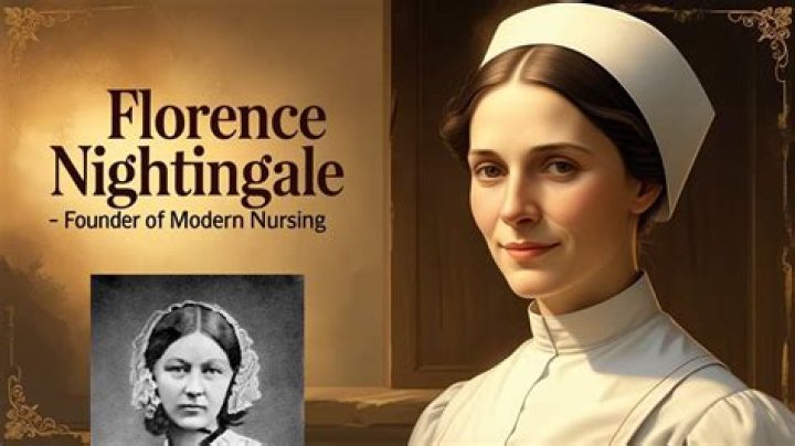 Who is the founder of modern nursing and in what year?