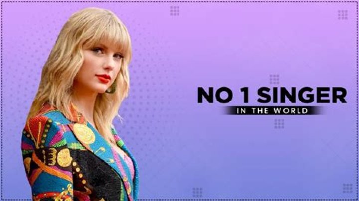 Who is the No 1 pop singer?