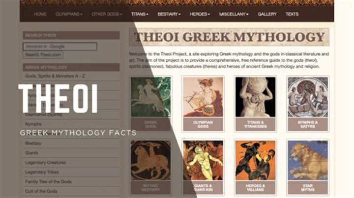 Who is Theoi in Greek mythology?
