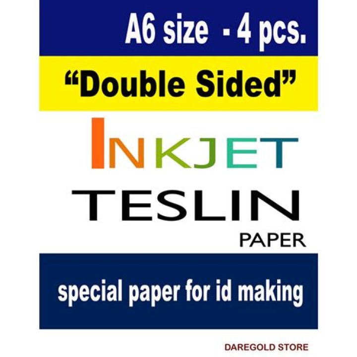 Who makes Teslin paper?