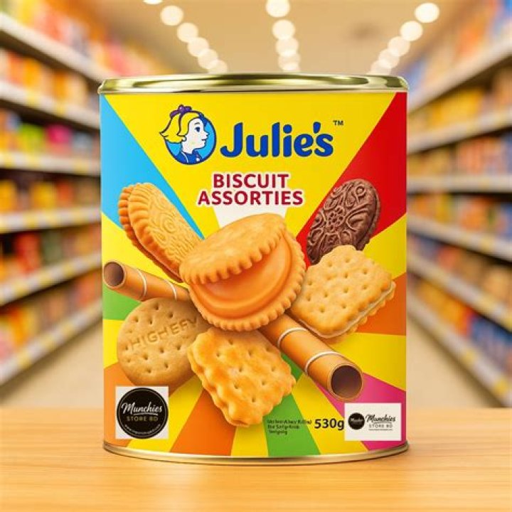 Who owns Julie biscuits?