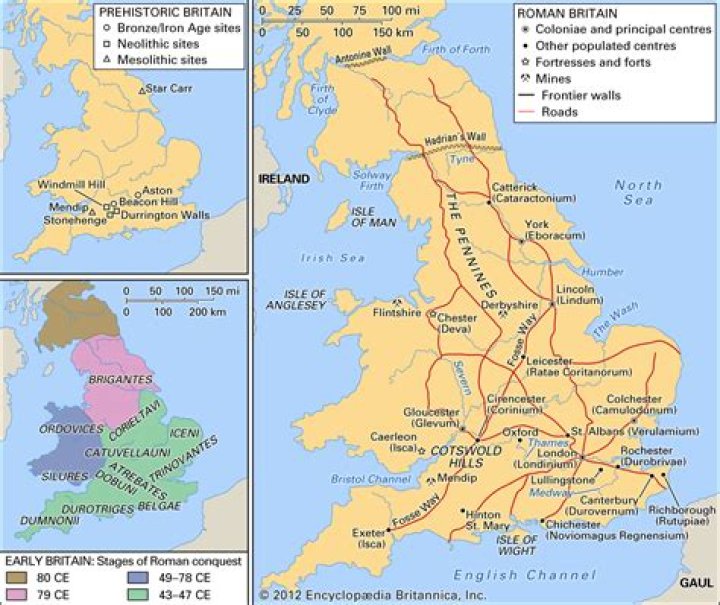 Who ruled England in 1000 BC?