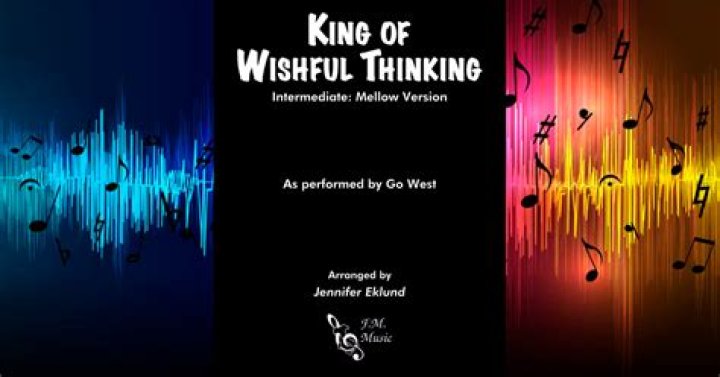 Who sang the song King of Wishful Thinking?