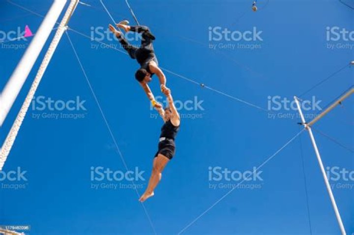 Who swings on the trapeze?