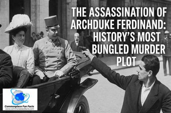Who was responsible for the assassination of Archduke Ferdinand?