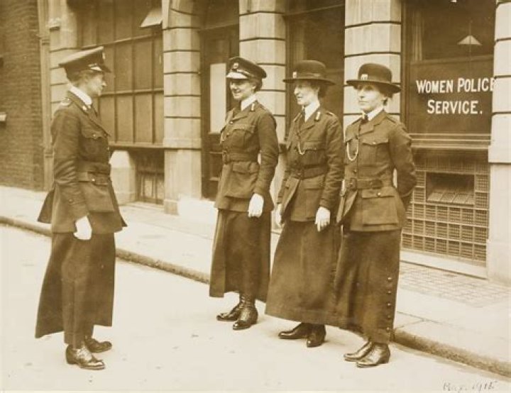 Who was the first policewoman in the world?