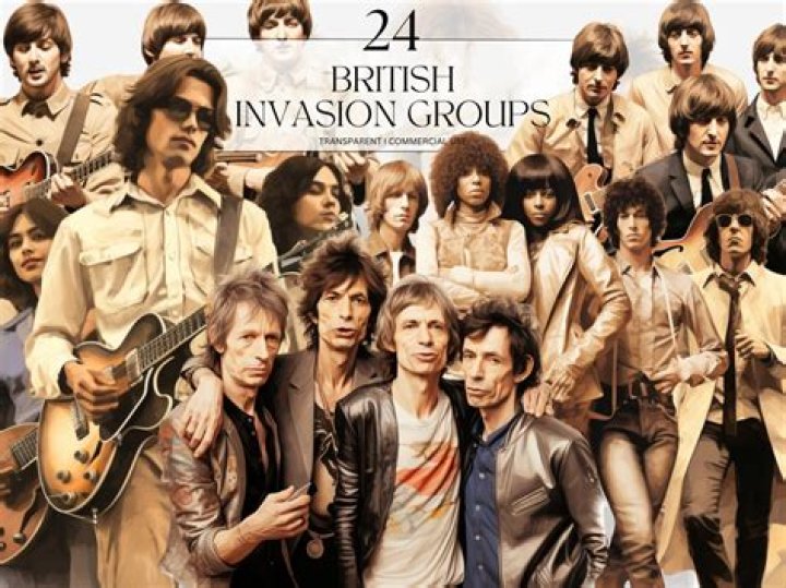 Who were some of the popular British Invasion groups?