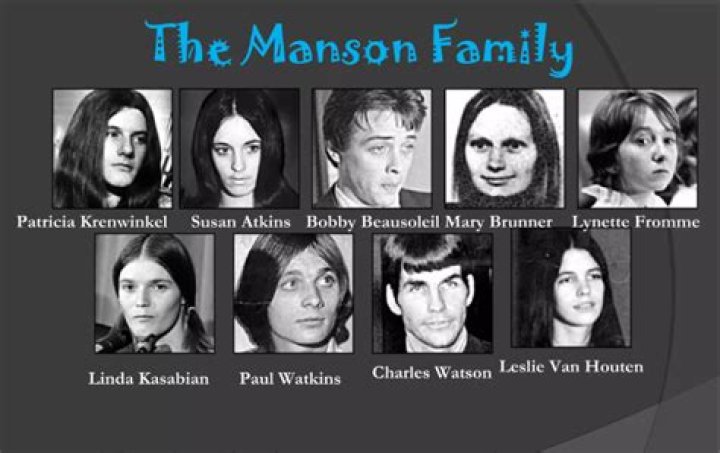 Who were the members of the Manson family?
