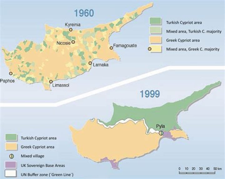 Who were the original inhabitants of Cyprus?