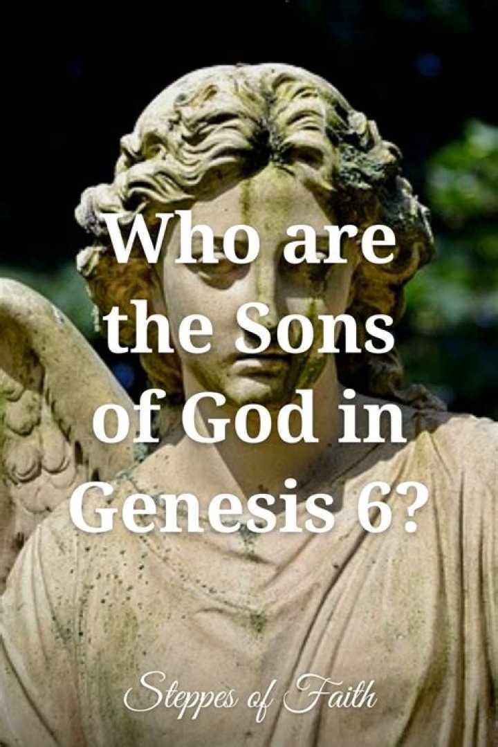 Who were the sons of God in Genesis 6 1 4?