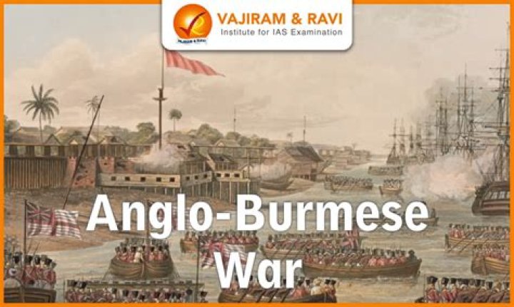 Who won the Anglo-Burmese war?