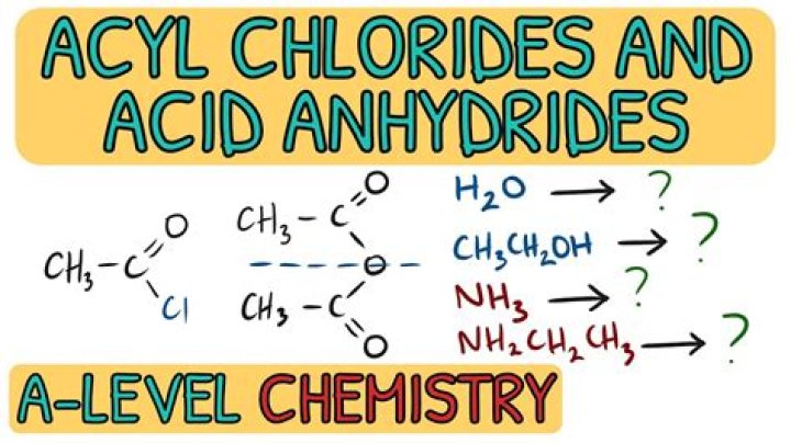 Why are acid chlorides acidic?